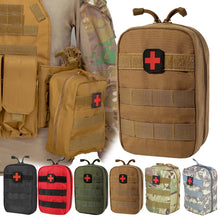 Load image into Gallery viewer, Camping Survival First Aid Kit Bag Military Tactical Medical Waist