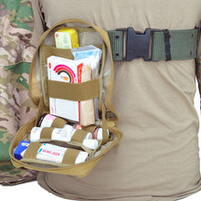 Load image into Gallery viewer, Camping Survival First Aid Kit Bag Military Tactical Medical Waist