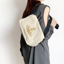 Load image into Gallery viewer, Canvas Crossbody Bag Casual Messenger Bag  Retro Medieval
