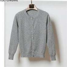 Load image into Gallery viewer, Cardigan Casual Long Sleeve Button