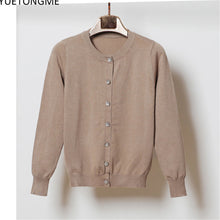 Load image into Gallery viewer, Cardigan Casual Long Sleeve Button