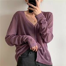 Load image into Gallery viewer, Cardigan Long Sleeve