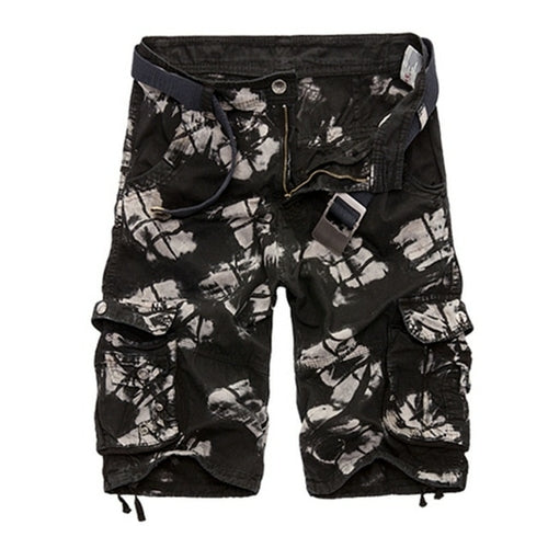 Cargo Shorts Men Cool Camouflage Summer Hot Sale Cotton Casual Men
