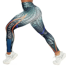 Load image into Gallery viewer, Casual Digital Print Leggings Sports Fitness Women Sexy Push Up