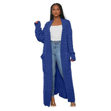 Load image into Gallery viewer, Casual Knit Long Sweater Cardigan