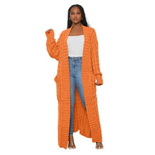 Load image into Gallery viewer, Casual Knit Long Sweater Cardigan