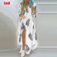 Load image into Gallery viewer, Casual Printed Long Shirt New Fashion Loose Dress