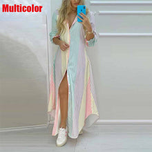 Load image into Gallery viewer, Casual Printed Long Shirt New Fashion Loose Dress