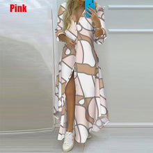 Load image into Gallery viewer, Casual Printed Long Shirt New Fashion Loose Dress