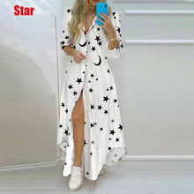 Load image into Gallery viewer, Casual Printed Long Shirt New Fashion Loose Dress