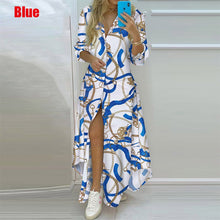 Load image into Gallery viewer, Casual Printed Long Shirt New Fashion Loose Dress