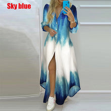 Load image into Gallery viewer, Casual Printed Long Shirt New Fashion Loose Dress