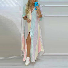 Load image into Gallery viewer, Casual Printed Long Shirt New Fashion Loose Dress