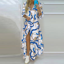 Load image into Gallery viewer, Casual Printed Long Shirt New Fashion Loose Dress