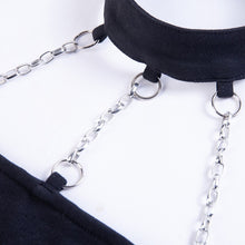 Load image into Gallery viewer, Chain Halter Crop Tops Camis Bodycon Sexy Women Summer Backless Tanks
