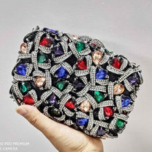 Load image into Gallery viewer, Champange Clutch Bag Luxury Diamond Crystal Evening Bags Party Bridal