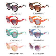 Load image into Gallery viewer, Charming 3D Flower Cat Eye Sunglasses