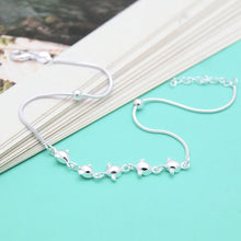 Load image into Gallery viewer, Charming Ladies Silver Jewelry Fashion Angel Egg Pendant Anklet  Cute