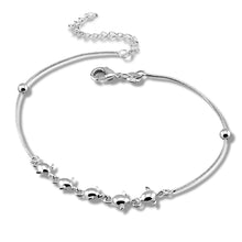 Load image into Gallery viewer, Charming Ladies Silver Jewelry Fashion Angel Egg Pendant Anklet  Cute
