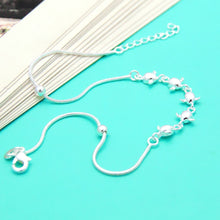 Load image into Gallery viewer, Charming Ladies Silver Jewelry Fashion Angel Egg Pendant Anklet  Cute