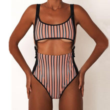Load image into Gallery viewer, Charming Women Hollow Out Push-Up Padded Bra Beach