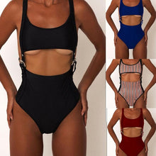Load image into Gallery viewer, Charming Women Hollow Out Push-Up Padded Bra Beach