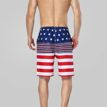 Load image into Gallery viewer, Charmleaks Men Swimshorts American Flag Beach Shorts Swimwear Briefs - Sophornlilly