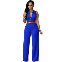 Load image into Gallery viewer, Sleeveless Elegant Rompers Jumpsuit One Piece - Sophornlilly