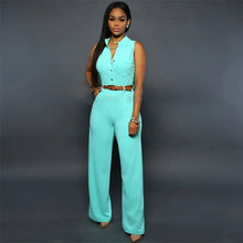 Load image into Gallery viewer, Sleeveless Elegant Rompers Jumpsuit One Piece - Sophornlilly