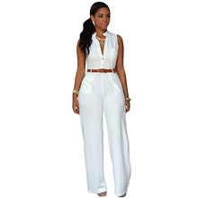 Load image into Gallery viewer, Sleeveless Elegant Rompers Jumpsuit One Piece - Sophornlilly