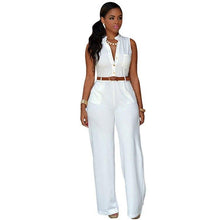 Load image into Gallery viewer, Sleeveless Elegant Rompers Jumpsuit One Piece - Sophornlilly