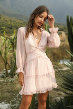 Load image into Gallery viewer, Chiffon Dress Long Sleeve - Sophornlilly