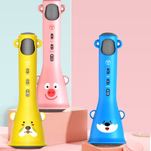 Load image into Gallery viewer, Children Microphone Bluetooth Karaoke Wireless microfono reverb
