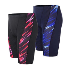 Load image into Gallery viewer, Chlorine Resistant Swiming Shorts Men Swim Trunks Professional Quality - Sophornlilly