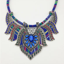 Load image into Gallery viewer, Chunky Bib Statement Torque Choker Bohemia Indian African Egypt Tribal