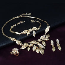 Load image into Gallery viewer, Chunky Jewellery Sets Classic Bead Pendant Hollow Design Crystal