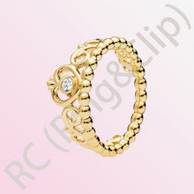 Load image into Gallery viewer, Classic 100% 925 Sterling Silver Princess Tiara Crown Sparkling Love - Sophornlilly