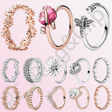 Load image into Gallery viewer, Classic 100% 925 Sterling Silver Princess Tiara Crown Sparkling Love - Sophornlilly