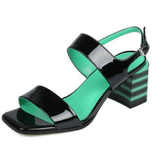 Load image into Gallery viewer, Classic Design Women Sandals Summer Mixed Colors Genuine Leather - Sophornlilly