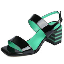 Load image into Gallery viewer, Classic Design Women Sandals Summer Mixed Colors Genuine Leather - Sophornlilly