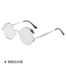 Load image into Gallery viewer, Classic Steampunk Sunglasses Gothic Men And Women Retro Round Glasses