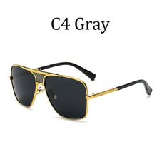 Load image into Gallery viewer, Classic luxury Brand Square men's designer Large frame pilot