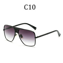 Load image into Gallery viewer, Classic luxury Brand Square men's designer Large frame pilot