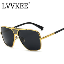 Load image into Gallery viewer, Classic luxury Brand Square men's designer Large frame pilot