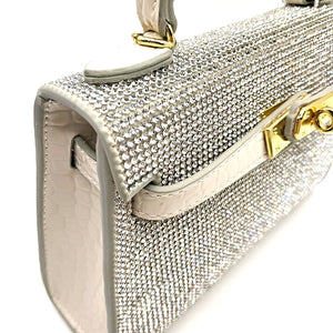 Classical SMALL good quality women evening party diamond shoulder bag