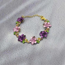 Load image into Gallery viewer, bracelet vintage jewelry gold plated hollow flower female - Sophornlilly