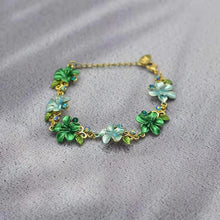 Load image into Gallery viewer, bracelet vintage jewelry gold plated hollow flower female - Sophornlilly