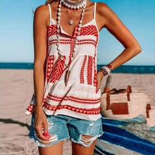 Load image into Gallery viewer, Clothing Summer Women Color Printing Chiffon Beach Striped - Sophornlilly