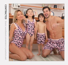Load image into Gallery viewer, Colorful Flower Family Matching Children Swimsuits Summer Beach