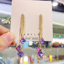 Load image into Gallery viewer, Colorful earrings new trend pendant fashion earrings style